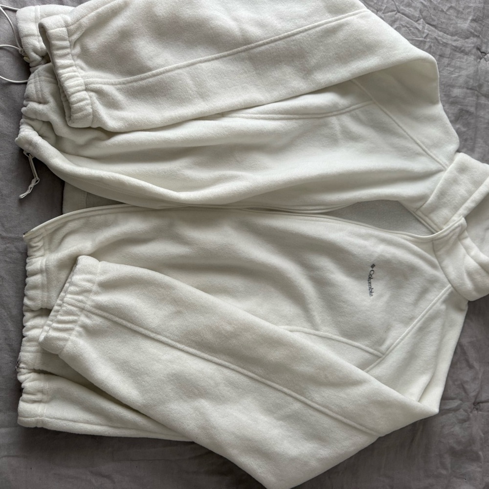 Columbia Kids' Cream Fleece Bottoms